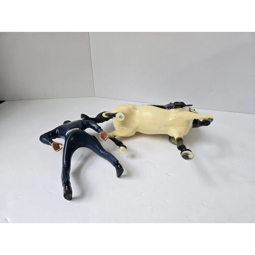 Vintage Hartland Horse and rider Western Have gun Will Travel no hat or gun‎